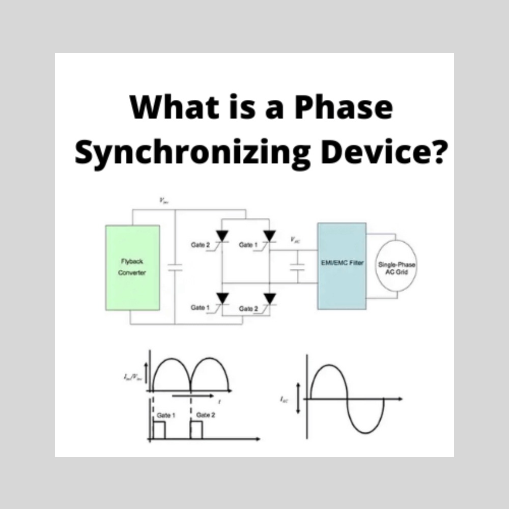 Phase Synchronizing Device or Controlled Switching Device